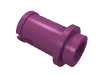 Набор LEGO Technic Pin 1/2, Пурпурный