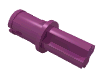 Набор LEGO Technic Axle Pin with Friction Ridges Lengthwise, Пурпурный