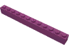 Набор LEGO Brick 1 x 12, Пурпурный