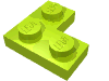 Набор LEGO Plate 2 x 2 Corner, Лайм