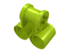 Набор LEGO Technic Axle and Pin Connector Perpendicular Double, Лайм