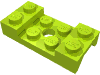 Набор LEGO Vehicle, Mudguard 2 x 4 with Arch Studded with Hole, Лайм