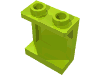 Набор LEGO Panel 1 x 2 x 2 [Side Supports / Hollow Studs], Лайм