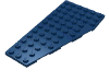 Набор LEGO Wedge Plate 6 x 12 Left, Темно-синий