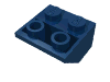 Набор LEGO Slope Inverted 45В° 2 x 2 [Ovoid Bottom Pin], Темно-синий