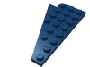 Набор LEGO Wedge Plate 8 x 4 Wing Right, Темно-синий