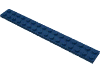 Набор LEGO Plate 2 x 16, Темно-синий