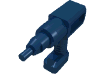 Набор LEGO Minifig Tool Cordless Electric Impact Wrench / Drill, Темно-синий