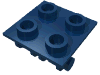 Набор LEGO Hinge Brick 2 x 2 Top Plate Thin, Темно-синий