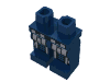 Набор LEGO Hips and Dark Blue Legs, Темно-синий