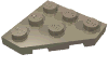 Набор LEGO Wedge Plate 3 x 3 Cut Corner, Dark Tan