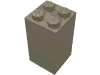 Набор LEGO Brick 2 x 2 x 3, Dark Tan