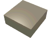 Набор LEGO Tile 1 x 1 without Groove, Dark Tan