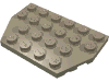 Набор LEGO Wedge Plate 4 x 6 Cut Corners, Dark Tan