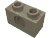 Набор LEGO Technic Brick 1 x 2 [1 Hole], Dark Tan