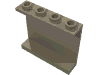 Набор LEGO Panel 1 x 4 x 3 [Hollow Studs], Dark Tan