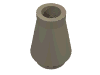 Набор LEGO Cone 1 x 1 [No Top Groove], Dark Tan