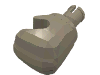 Hand Troll, Left with Technic Pin