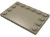 Набор LEGO Tile Special 4 x 6 with Studs on Edges, Dark Tan