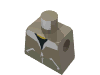 Набор LEGO Torso Bomber Jacket and Black T-Shirt Print, Dark Tan