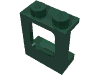 Набор LEGO Window 1 x 2 x 2 Plane, Темно-зеленый