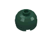 Набор LEGO Brick Round 2 x 2 Dome Top - Blocked Open Stud with Bottom Axle Holder x Shape + Orientation, Темно-зеленый