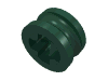 Набор LEGO Technic Bush 1/2 Smooth with Axle Hole Semi-Reduced, Темно-зеленый