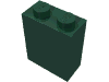 Набор LEGO Brick 1 x 2 x 2 with Inside Stud Holder, Темно-зеленый