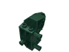 Набор LEGO Dinosaur Body Quarter with Pins, Темно-зеленый