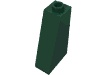 Набор LEGO Slope 75В° 2 x 1 x 3 - Recessed Stud, Темно-зеленый