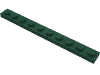 Набор LEGO Plate 1 x 10, Темно-зеленый