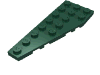 Набор LEGO Wedge Plate 8 x 3 Left, Темно-зеленый