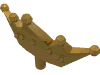 Набор LEGO Minifig Crown / Tiara, Pearl Gold