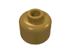 Набор LEGO Minifig Head Plain [Hollow Stud], Pearl Gold