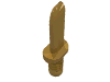 Набор LEGO Minifig Knife, Pearl Gold