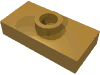 Набор LEGO Plate Special 1 x 2 with 1 Stud without Groove (Jumper), Pearl Gold