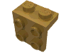 Набор LEGO Bracket 1 x 2 - 2 x 2, Pearl Gold