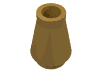 Набор LEGO Cone 1 x 1 [No Top Groove], Pearl Gold