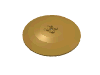 Набор LEGO Dish 10 x 10 Inverted (Radar) with Solid Studs, Pearl Gold