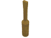 Набор LEGO Minifig Tool Screwdriver  - Narrow Head, Pearl Gold