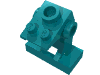 Набор LEGO Minifig Control Panel, Темно-бирюзовый