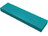 Набор LEGO Tile 1 x 4 with Groove, Темно-бирюзовый