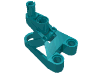 Набор LEGO Technic Connector 3 x 4 1/2 x 2 1/3 with Pin, Темно-бирюзовый