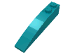 Набор LEGO Slope Curved 6 x 1, Темно-бирюзовый
