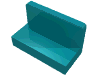 Набор LEGO Panel 1 x 2 x 1 [Rounded Corners], Темно-бирюзовый