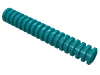 Набор LEGO Hose, Ribbed 7mm D., Темно-бирюзовый