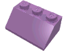 Набор LEGO Slope 45В° 2 x 3, Medium Lavender