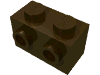 Набор LEGO Brick Special 1 x 2 with Studs on 1 Side, Темно-коричневый