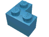 Набор LEGO Brick 2 x 2 Corner, Maersk Blue