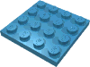 Набор LEGO Plate 4 x 4, Maersk Blue